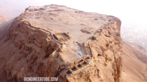 Masada Drone Shot